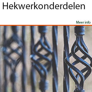 Hekwerkonderdelen